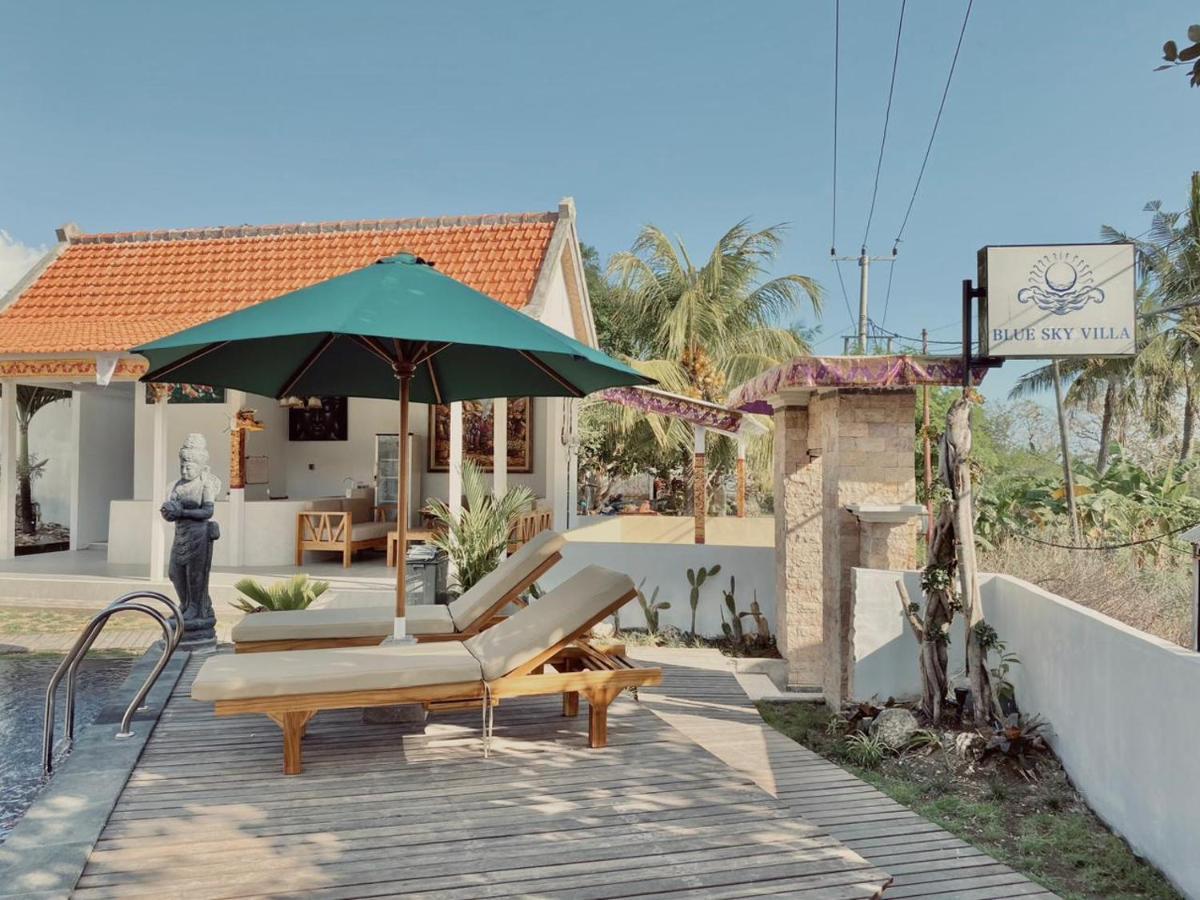 Blue Sky Villa Ceningan Lembongan Buitenkant foto