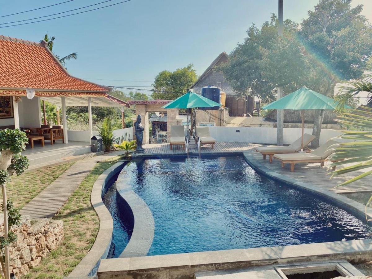 Blue Sky Villa Ceningan Lembongan Buitenkant foto