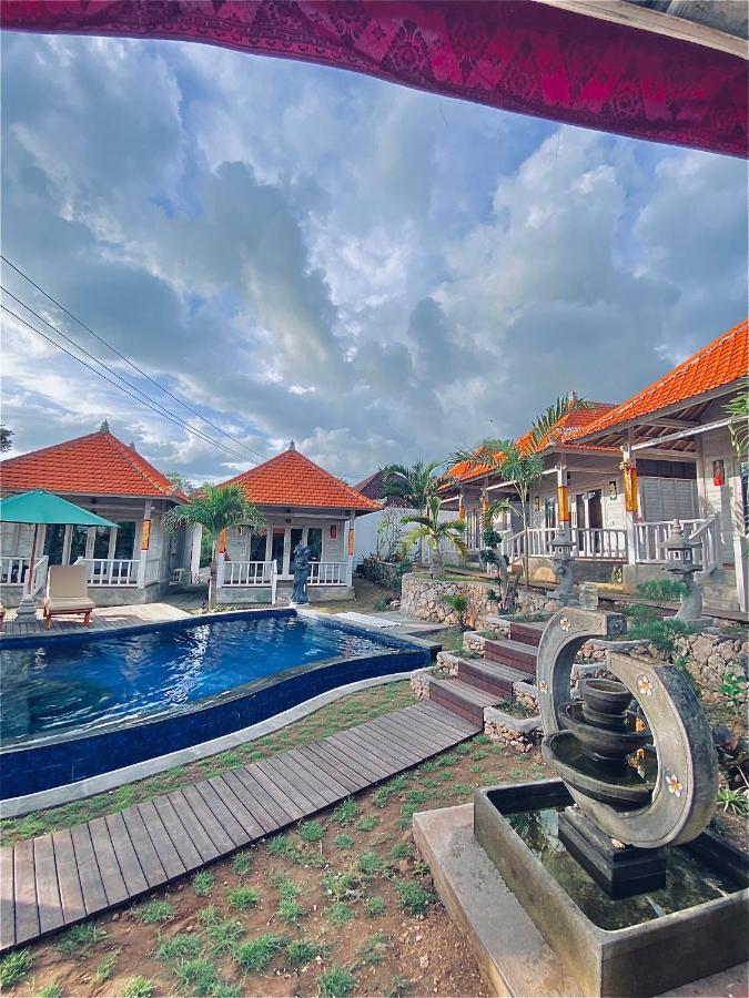 Blue Sky Villa Ceningan Lembongan Buitenkant foto