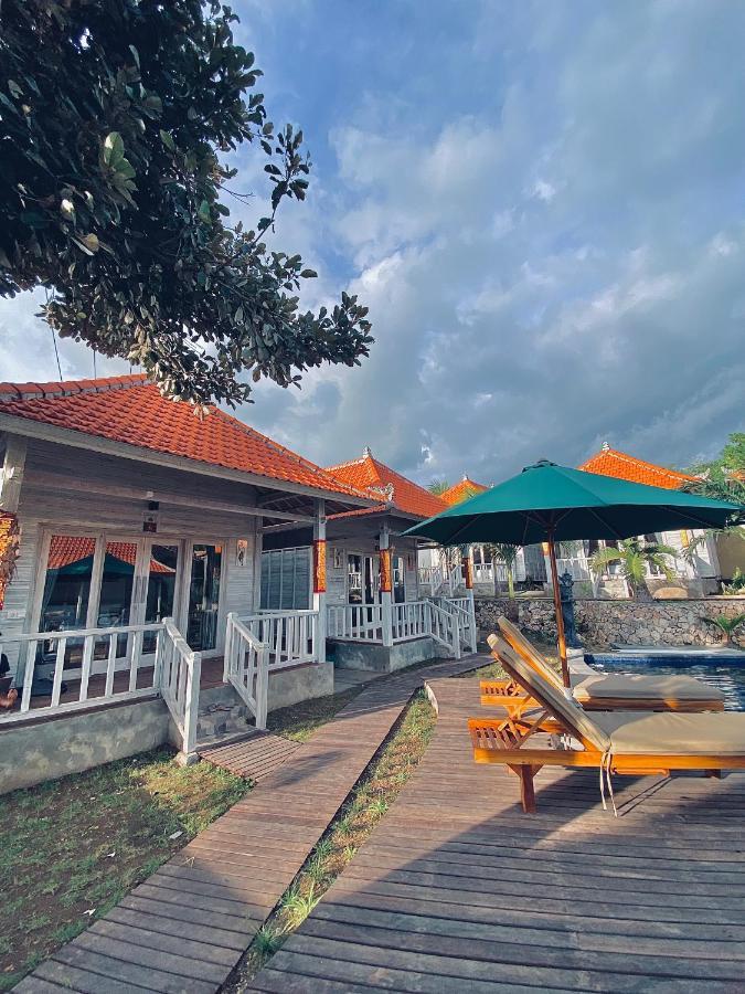 Blue Sky Villa Ceningan Lembongan Buitenkant foto