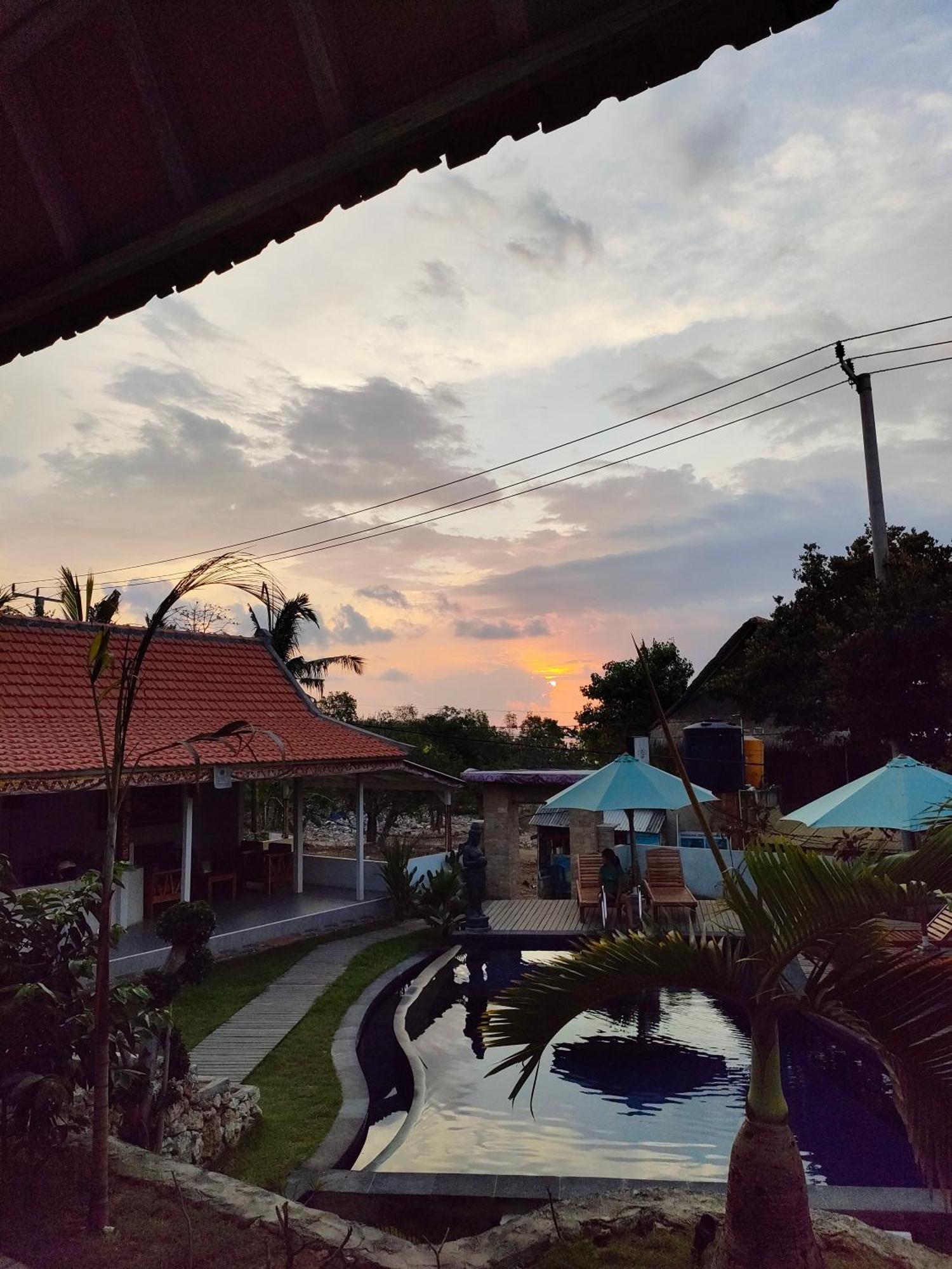 Blue Sky Villa Ceningan Lembongan Buitenkant foto