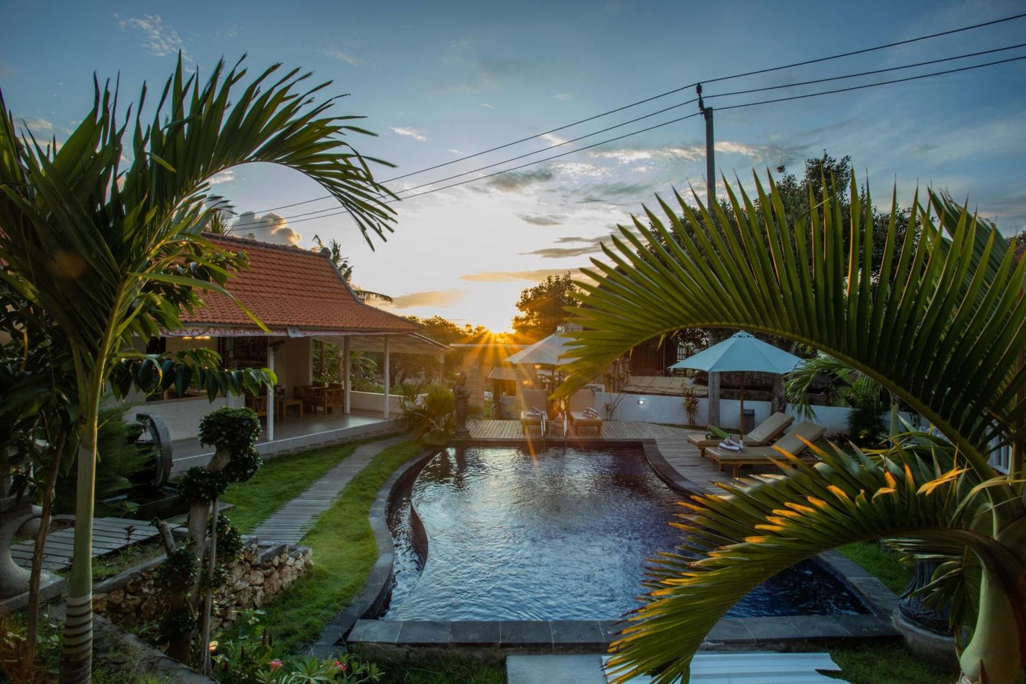 Blue Sky Villa Ceningan Lembongan Buitenkant foto