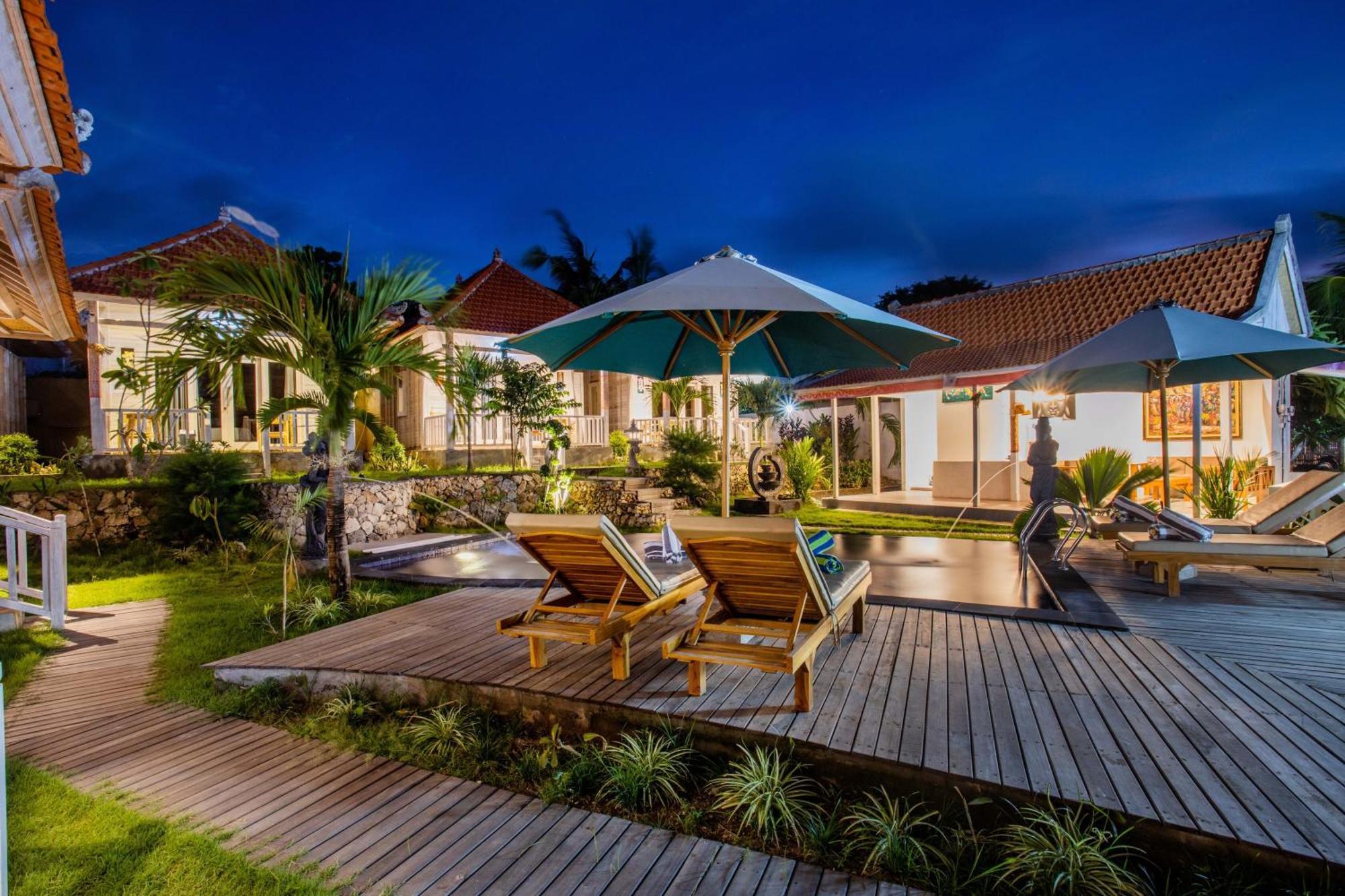 Blue Sky Villa Ceningan Lembongan Buitenkant foto